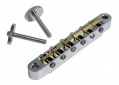 Hosco®/Gotoh® Tune-O-Matic Bridge • Modern ABR-1 • 12'' • Brass Saddles • Chrome