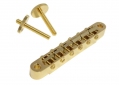 Hosco®/Gotoh® Tune-O-Matic Bridge • Modern ABR-1 • 12'' • Brass Saddles • Gold