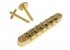 Hosco®/Gotoh® Tune-O-Matic Bridge • Modern ABR-1 • 12'' • Brass Saddles • Gold