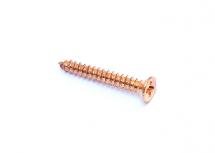 Humbucker Pickup Mounting Ring Screw • Gold • Short