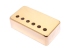 Nickel Silver Humbucker Pickup Cover • Gold • 50mm