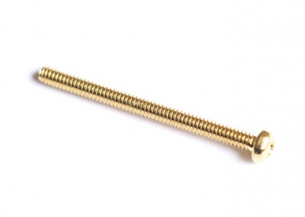 Humbucker Pickup Height Screw • USA • Gold