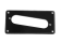 Humbucker Pickup to Single Coil Conversion Ring • Black