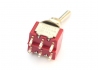 Mini Toggle Switch • 2-Way • On/On • Chrome