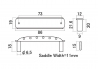 Mustang® Style Bridge • Chrome
