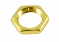Nut for Potentiometer or Jack Socket • USA • Gold