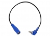 Power-All® Cable for Pedal Power Supplies • 3.5 mm Phone Plug • Right Angle