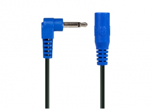 Power-All® Cable for Pedal Power Supplies • 3.5 mm Phone Plug • Right Angle