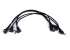 Power-All® Cable for Pedal Power Supplies • Daisy Chain • 5 Lead • Right Angle