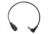 Power-All® Cable for Pedal Power Supplies • Extension • Right Angle