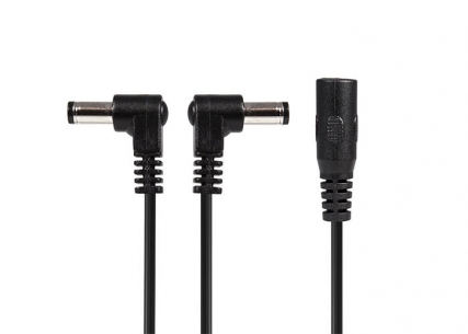 Power-All® Cable for Pedal Power Supplies • Y Splitter • Right Angle