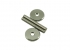 Threaded Post Studs and Thumbwheels for Tune-O-Matic Bridge • M4 x 30mm • Chrome