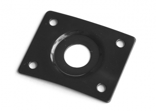 Rectangular Jackplate • Curved and Recessed • Black