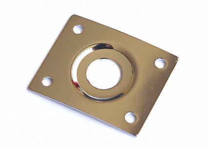 Rectangular Jackplate • Curved and Recessed • Chrome