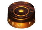 Speed Knob • Multifit USA & Metric • Amber • Embossed Numbers