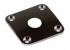 Gotoh® Square LP® Style Jackplate • Curved Metal • Cosmo Black