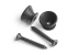 Gotoh® Strap Buttons w/Screws • Black