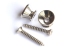 Gotoh® Strap Buttons w/Screws • Nickel