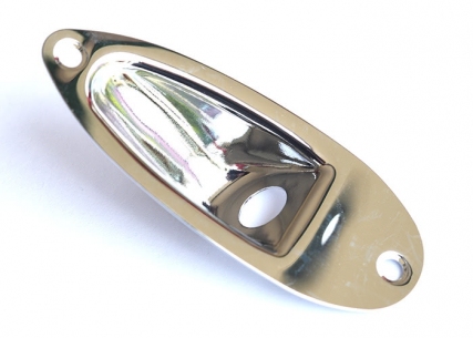 Hosco®/Gotoh® Stratocaster® Style Jackplate • Nickel