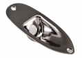 Gotoh® Stratocaster® Style Jackplate • Cosmo Black