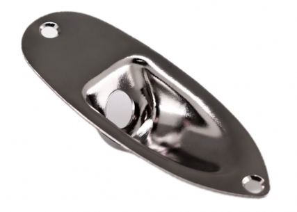 Gotoh® Stratocaster® Style Jackplate • Cosmo Black
