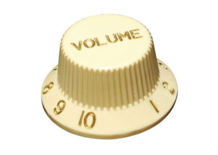 Stratocaster® Style Knob • USA • Cream • Volume