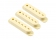 Stratocaster® Style Single Coil Pickup Covers • Cream