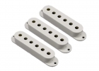 Stratocaster® Style Single Coil Pickup Covers • Parchment