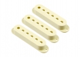 Stratocaster® Style Single Coil Pickup Covers • Vintage Cream
