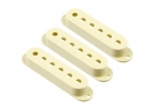Stratocaster® Style Single Coil Pickup Covers • Vintage Cream