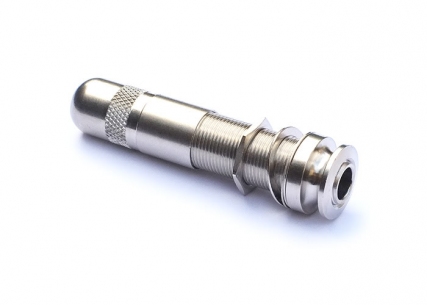 Switchcraft® Endpin Output Jack Socket • Mono/Stereo • Nickel