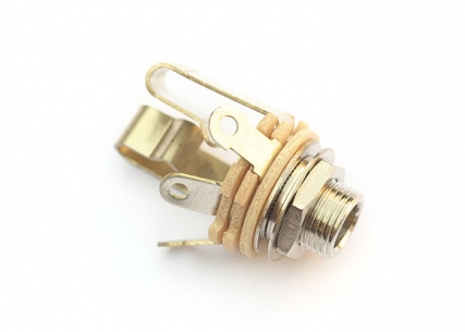 Switchcraft® Output Jack Socket • Stereo • Nickel