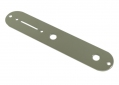 Kluson® Telecaster® Style Control Plate • USA • 4 Way Switch Slot • Chrome