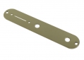 Kluson® Telecaster® Style Control Plate • USA • 4 Way Switch Slot • Nickel
