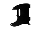 Telecaster® Style Pickguard • 5 Hole • Black Thin • Left Handed