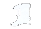 Telecaster® Style Pickguard • 8 Hole • White/Black/White • Left Handed