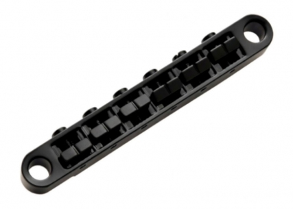 Tune-O-Matic Bridge • Metric Wide Post to ABR • Black