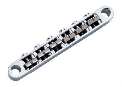 Tune-O-Matic Bridge • Metric Wide Post to ABR • Chrome