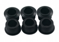 Kluson® Tuner Bushing • USA • 10.5 mm OD / 6.35 mm ID • Black