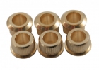 Kluson® Tuner Bushing • USA • 10.5 mm OD / 6.35 mm ID • Gold