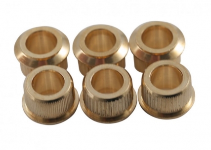 Kluson® Tuner Bushing • USA • 10.5 mm OD / 6.35 mm ID • Gold