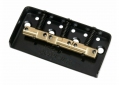 Wilkinson® Telecaster® Style Short Bridge w/Brass Compensated Saddles • Black